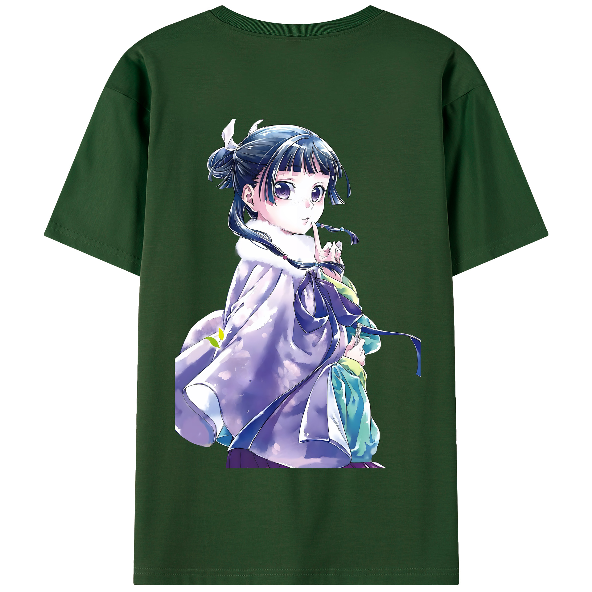 （画像用） 薬屋のひとりごと The Apothecary Diaries 綿100％半袖Tシャツ（背面プリント）